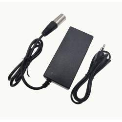 Oplader voor scooter of elektrische fiets 54,6v 2A - 48v - driepolige XLR-connector  - 1 Oplader voor scooter of elektrische fie
