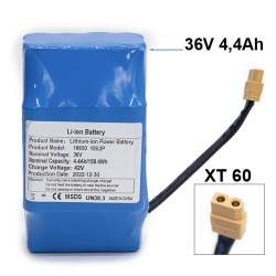 Externá prídavná batéria 36v 4400mah pre elektrokolobežku alebo elektrobicykel  - 1 Externá prídavná batéria 36v 4400mah pre ele