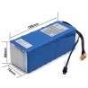 Bateria adicional externa 36v 10400mah para scooter elétrica ou bicicleta elétrica  - 2 Bateria adicional externa 36v 10400mah p