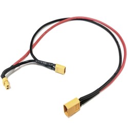 Series cable for battery voltages.