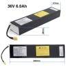 Battery 36v 6000mah for Kugoo S1 electric scooter or similar  - 2 Battery 36v 6000mah for Kugoo S1 electric scooter or similar B