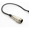 Cable conversor GX16 a DC5,5mm/DC8mm/XLR/GX12