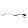 GX16 - DC5,5mm / DC8mm / XLR / GX12 laturin muunninkaapeli  - 4 GX16 - DC5,5mm / DC8mm / XLR / GX12 laturin muunninkaapeli GX16-
