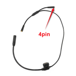 Cabo para controlador de bicicleta elétrica Xiaomi QiCycle EF1 - cabo integrado - cabo de dados Xiaomi - 2 Cabo para controlador