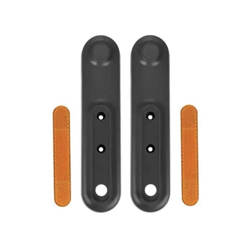 Mutterdeksler bak og foran med reflekser for Xiaomi Scooter 4 Ultra Xiaomi - 1 Mutterdeksler bak og foran med reflekser for Xiao