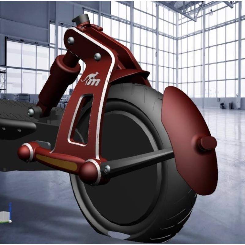 Feu Arrière Pour Trottinette Segway Ninebot Max G30 / G30LP / G30LE - Étanche IPX4, Rouge, Remplacement Direct - 4