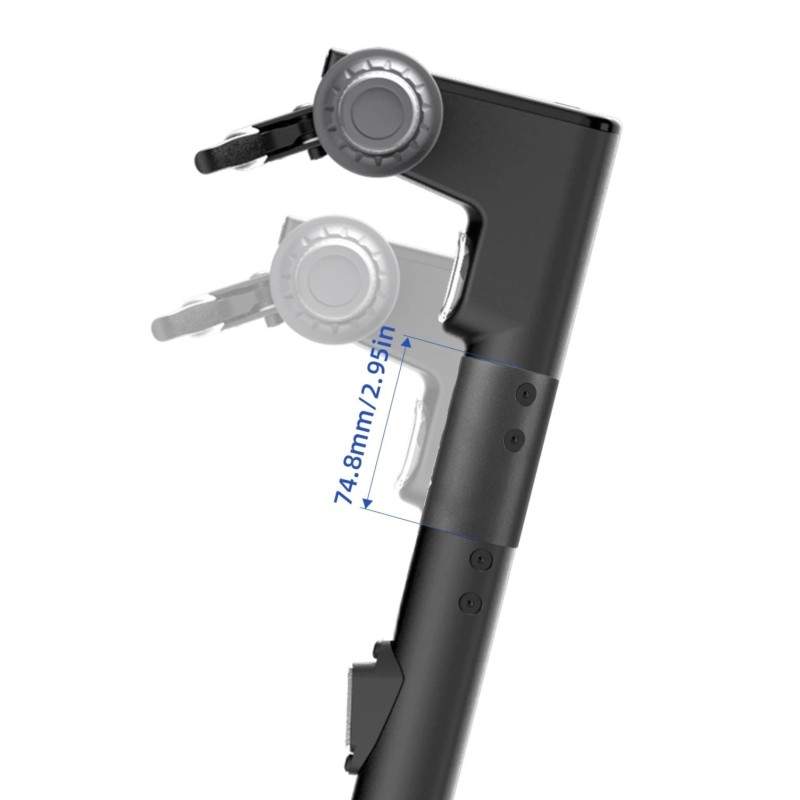 Extensor para aumentar a altura do guiador no Ninebot Max G30, G2, G65 ou similar. Segway - Ninebot - 1 Extensor para aumentar a