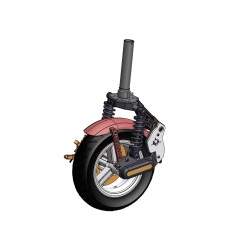 Sharkset Vorderradaufhängung mit Scheibenbremse für Ninebot Max G30E ll / G30 LE / G30D / G30LP, Segway Max G2 / G65.  - 2 Shark