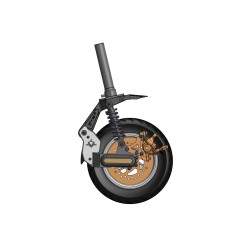 Sharkset foran med skivebrems for Ninebot Max G30E ll / G30 LE / G30D / G30LP, Segway Max G2 / G65.  - 6 Sharkset foran med skiv