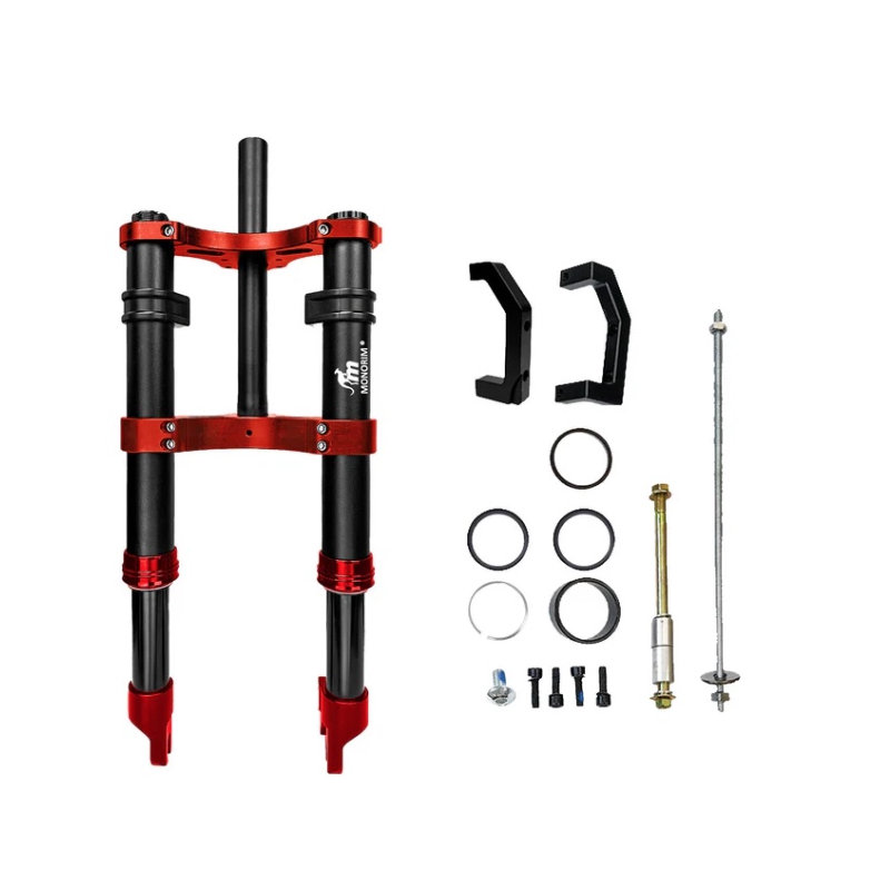 Hydraulické přední odpružení Monorim MD0 se vzduchovými tlumiči pro Mini-bike Monorim - 2 Hydraulické přední odpružení Monorim M