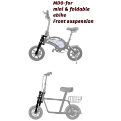 Hydraulische Vorderradaufhängung Monorim MD0 mit Luftstoßdämpfern für Mini-Bikes Monorim - 4 Hydraulische Vorderradaufhängung Mo