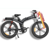 Suspensão dianteira hidráulica Monorim MF0 com amortecedores pneumáticos para bicicletas de estrada, montanha ou todo-o-terreno 