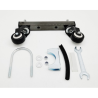 Suporte metálico com rodas deslizantes para trotinetes elétricas Xiaomi, Segway série F/D, Ninebot Max Series ou similar  - 4 Su