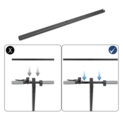 52cm Extended Handlebar for Xiaomi M365 Pro Essential 1S  - 2  Fit: 52cm extended handlebar for Xiaomi M365, Pro, Essential, 1S 