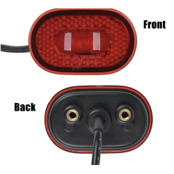 Rear light for the Xiaomi Scooter 4 Ultra or similar fender  - 5 Rear light for the Xiaomi Scooter 4 Ultra or similar fender Rea