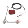 Baglygte til skærmen på Xiaomi Scooter Mi 4 Go  - 1 Baglygte til skærmen på Xiaomi Scooter Mi 4 Go Xiaomi Scooter Mi 4 Go baglyg