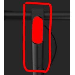 Základna obrazovky nebo podpora řídítek pro elektrickou koloběžku Xiaomi Scooter 4 Ultra Xiaomi - 2 Základna obrazovky nebo podp