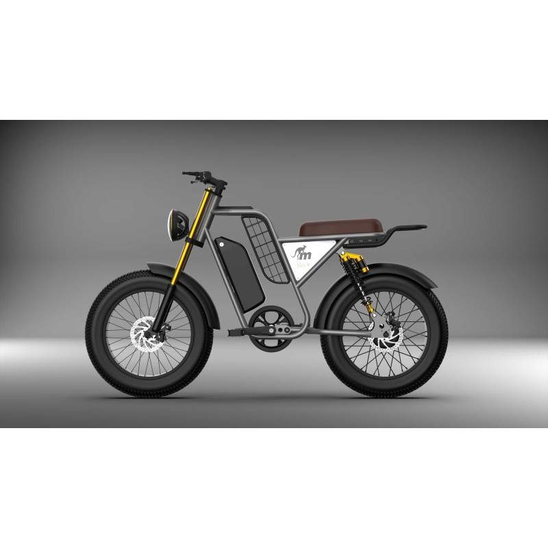 Monorim Vipe - bicicleta elétrica com motor 1000w e bateria 20,8A Monorim - 3 Monorim Vipe - bicicleta elétrica com motor 1000w 