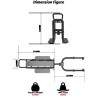 Monorim GL8 - aanhanger voor bagagerek, fietsmand of elektrische fietsen. Monorim - 11 Monorim GL8 - aanhanger voor bagagedrager