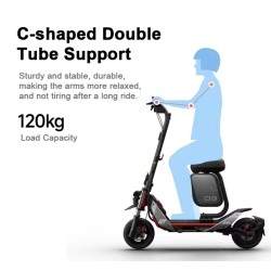 Siege pour trottinette Segway-ninebot ZT3 / Segway ZT3 Pro + valise de transport Segway - Ninebot - 2  Compatible avec Segway-ni