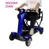 Firehjuls sammenleggbar elektrisk sparkesykkel med stol for eldre Segway - Ninebot - 4  