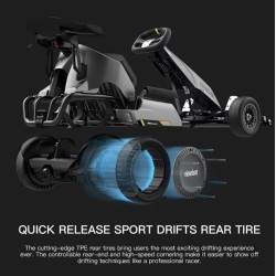 Driftbanden voor Ninebot Gokart Pro, GoKart Kit en Gokart Lamborghini - Ninebot S Max Segway - Ninebot - 5  