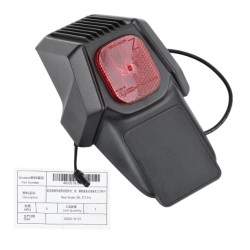 Original komplett bakskjerm med lys til Segway ZT3 / Segway ZT3 Pro - reservedeler Segway - Ninebot - 3  