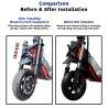 Vorderradfederung Monorim-ZT3 fur E-Scooter Segway ZT3 Pro - Upgrade Kit Monorim - 7 Kompatibilitat: Vorderradfederung Monorim-Z