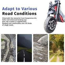 Prednji ovjes Monorim-ZT3 za elektricni romobil Segway ZT3 Pro - upgrade set Monorim - 9 Kompatibilnost: prednji ovjes Monorim-Z