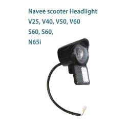 Frontlicht fuer Navee V25/V40/V50/V50i Pro/S40/S60/N65/N65i oder aehnlich - LED Navee - 3 Kompatibel mit Navee V25, V40, V50, V5