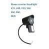 Luce anteriore per Navee V25/V40/V50/V50i Pro/S40/S60/N65/N65i o simile - faro LED Navee - 3 Compatibile con Navee V25, V40, V50