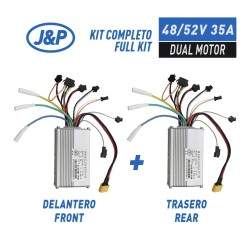 Kit mit zwei Controllern (vorne und hinten) für den Einbau von zwei Motoren (48 V/52 V, 35 A JP) KROXNE - 1  