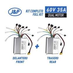 Sada dvou ovladačů (přední a zadní) pro instalaci dvou motorů (60V 35A JP) KROXNE - 1  