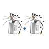 Kit de dois controladores (dianteiro e traseiro) para instalação de dois motores (48v / 52v 35A JP) KROXNE - 3  