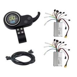 Kit of two controllers with screen and trigger for Dual motor installation 48v / 52v 35A (JP) KROXNE - 3