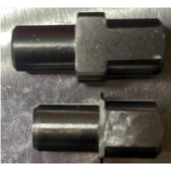 Förlängda muttrar och förlängda bultar för att installera motorn med skivbroms på MR1 eller DMR1 bakhjulsupphängning Monorim - 5