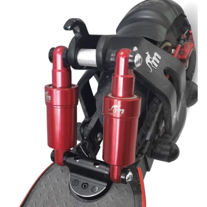 Kit Garde-Boue Arrière Monorim Pour Scooter Xiaomi M365, 1S, Essential, Pro 2 - Support Suspension + Garde-Boue