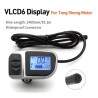 VLCD6 LCD Display with 6pin male connector for TongSheng DZ2 electric bike Tongsheng - 3  
