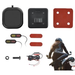 Vanntett blindsonedeteksjonssystem (130º vinkel) for scooter, sykkel eller motorsykkel KROXNE - 1  