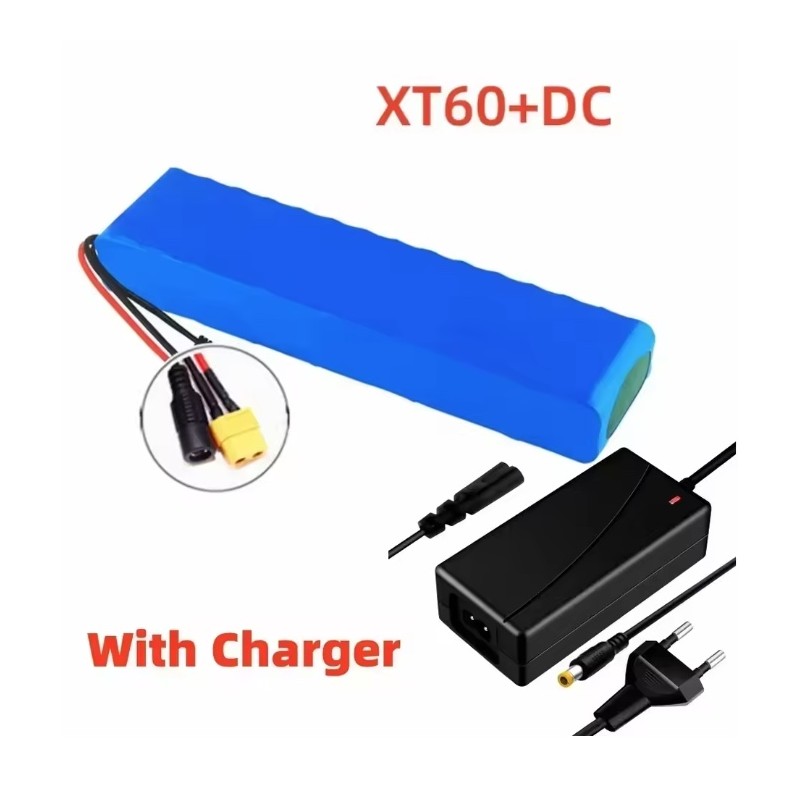 Batteria da 20000 mAh 48 V con caricabatterie da 54,6 V 2 A xt60-dc, bullet-sm, T plug-dc, xt60-sm, xt60-plug KROXNE - 6  