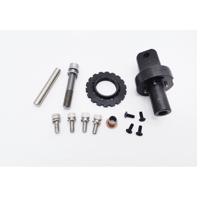 Sistema de dobragem Kugoo G1, Zero 10X, suporte dobrável, dobradiça, kit de reparação e perno Zero - 1 Compatível com trotinetes