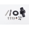 Sistema de dobragem Kugoo G1, Zero 10X, suporte dobrável, dobradiça, kit de reparação e perno Zero - 1 Compatível com trotinetes