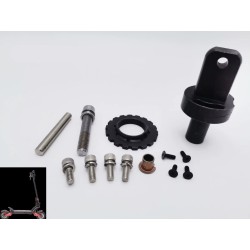 Sistema de dobragem Kugoo G1, Zero 10X, suporte dobrável, dobradiça, kit de reparação e perno Zero - 2 Compatível com trotinetes