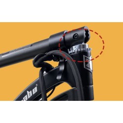 Kit de dobradiça dobrável, anel de fixação e pino inferior para Kaabo Mantis 8, 10 ou similar Kaabo - 4 Compatível com Kaabo Man