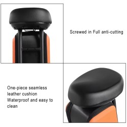 Accessoire Scooter Et Moto GENERIQUE Selle De Siège De Scooter électrique Réglable Pour Scooter Xiaomi M365 Noir Rouge