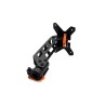 Skladnoe sidenie dlya Kugoo G2 Max i Kukirin G2 Max, adaptiruemoe dlya drugih samokatov izmeneniem otverstiy osnovaniya Kukirin 