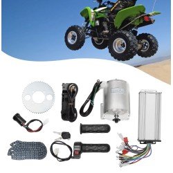 Kit moteur brushless 48-72V 3000W avec contrôleur et accélérateur pour quad, trottinette, vélo ou moto DIY KROXNE - 2 Compatibil