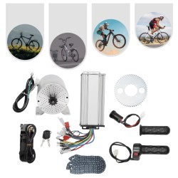 Kit moteur brushless 48-72V 3000W avec contrôleur et accélérateur pour quad, trottinette, vélo ou moto DIY KROXNE - 3 Compatibil