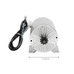 Komplekt besshchetochnogo dvigatelya svoimi rukami 48-72 V 3000 Vt dlya kvadrotsikla, skutera, velosipeda ili mototsikla KROXNE 