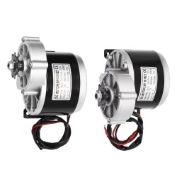 Kit conversion DIY 2 moteurs, contrôleur et accélérateur, pneus gonflables pour Go Kart et fauteuil roulant KROXNE - 2 Kit de co